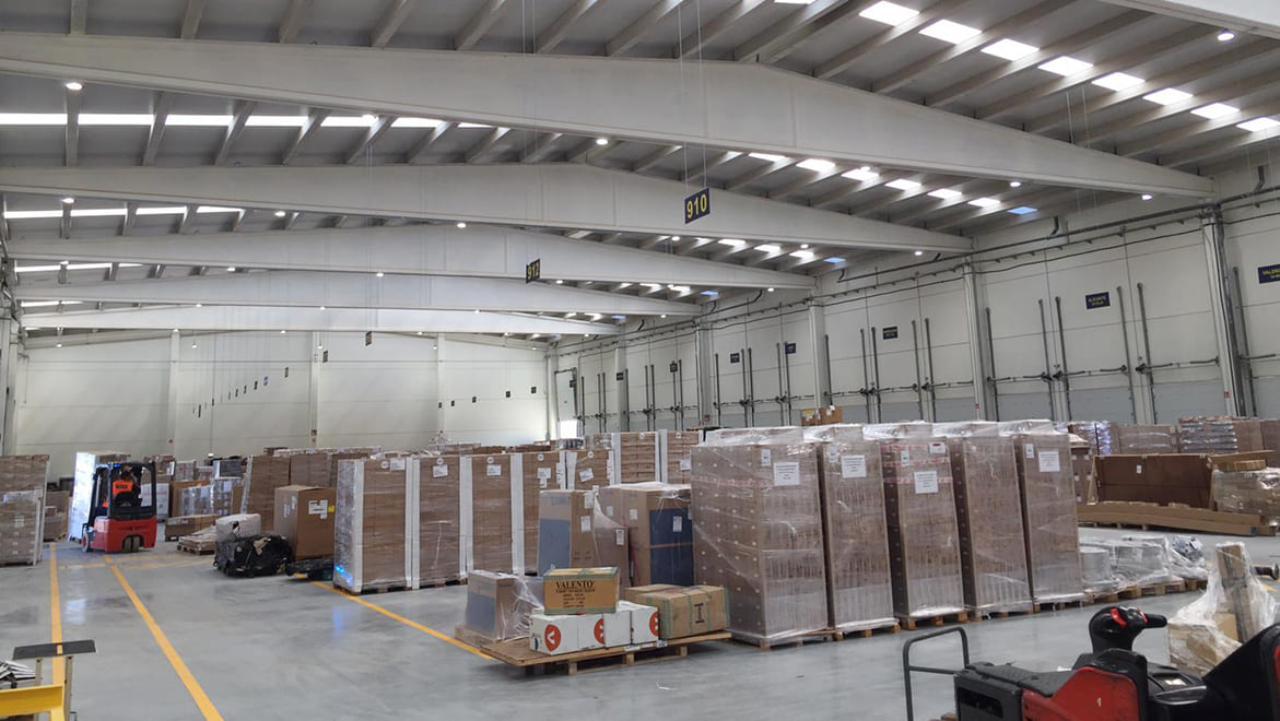 GEFCO Cross-docking plattform