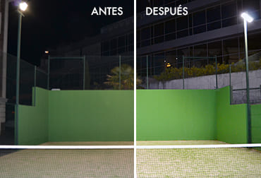 Pista de padel Aguarón