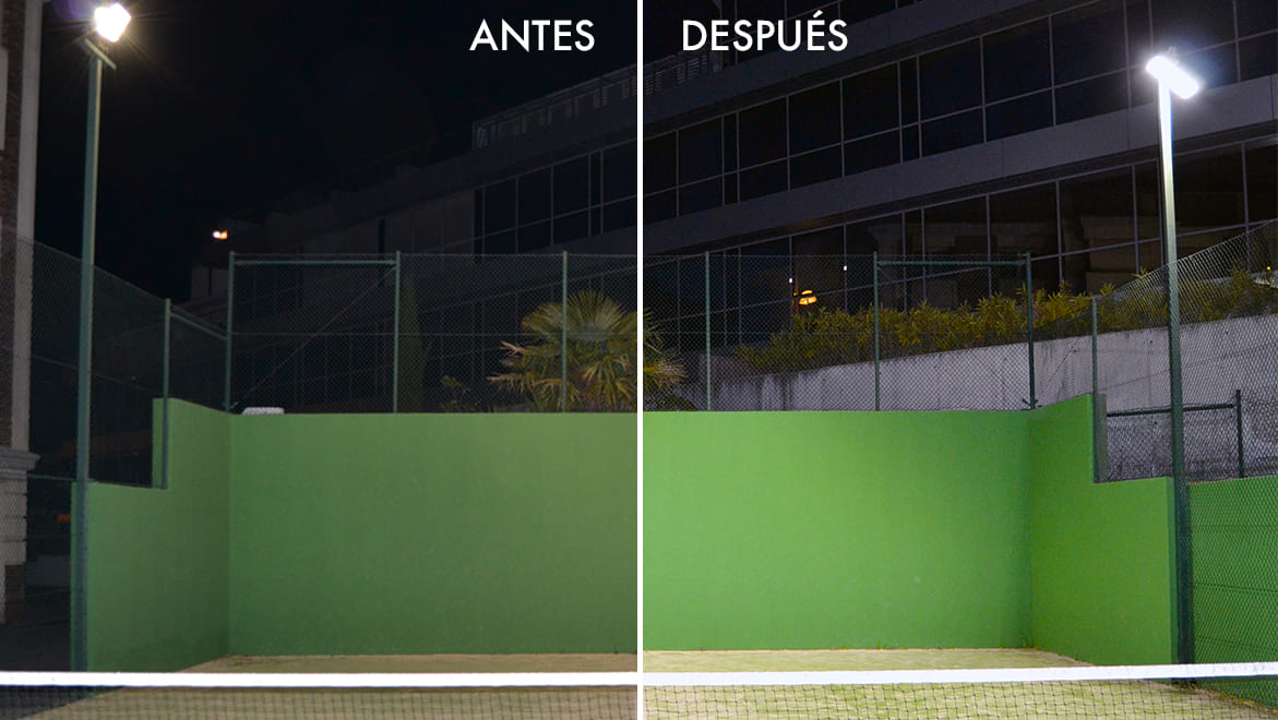 Pista de padel Aguarón